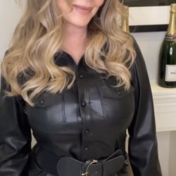 Carol Vorderman – Leather